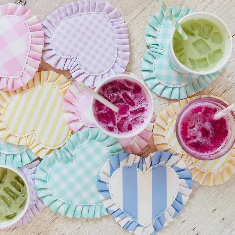Stoney Clover Lane Pastel Picnic Coaster‎